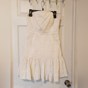 Vineyard Vines White Dress Size 6